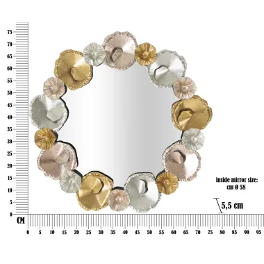 LUSTRO MIXY Ø 75,5X5,5 cm